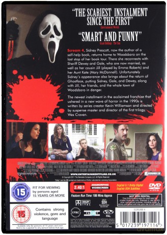 Scream 4 (Krzyk 4) [DVD]