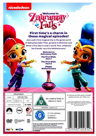 Shimmer and Shine: Welcome to Zahramay Falls [DVD]