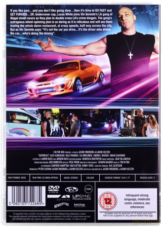 Superfast! (Wściekle szybcy) [DVD]