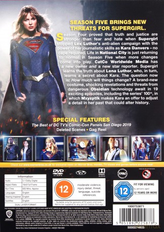 Supergirl: Season 5 [4DVD]