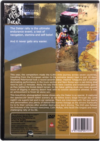 Telefonica Dakar Rally: 2004 [DVD]