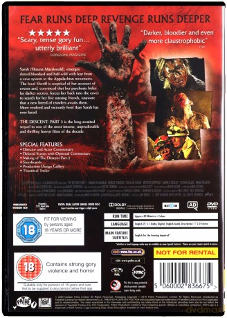The Descent: Part 2 (Zejście 2) [DVD]
