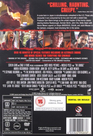 The Grudge: Klątwa [DVD]