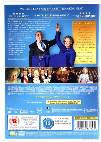 The Iron Lady (Żelazna Dama) [DVD]
