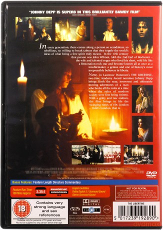 The Libertine (Rozpustnik) [DVD]