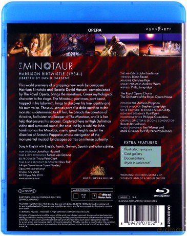 The Royal Opera House: The Minotaur [Blu-Ray]