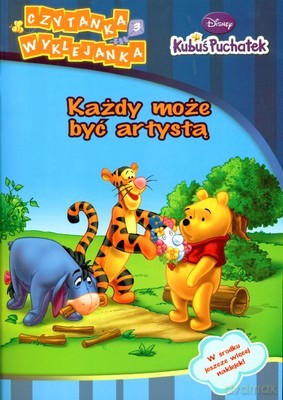 Kubuś Puchatek Każdy Może Być Artystą - Jolanta Tomala [KSIĄŻKA]