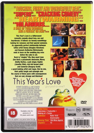 This Year's Love (Tegoroczna miłość) [DVD]