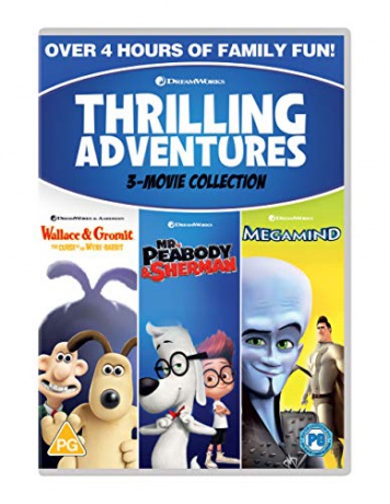 Thrilling Adventures: 3-movie Collection (Wallace i Gromit: Klątwa Królika) [DVD]