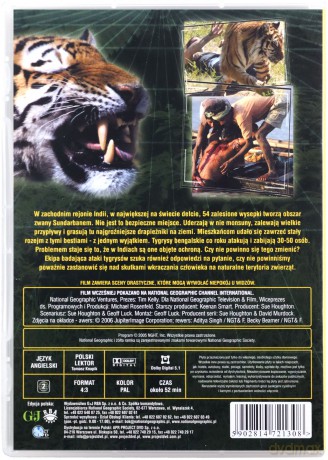 National Geographic: Bestia z tropików [DVD]
