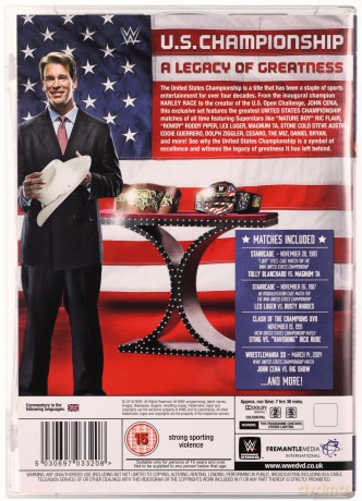 WWE: United States Championship - A Legacy of Greatness [3DVD]