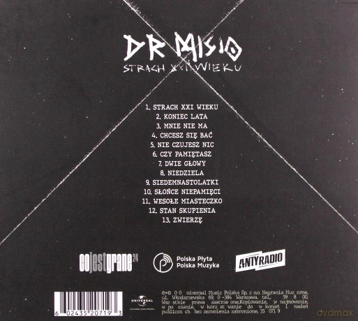 Dr Misio: Strach XXI Wieku [CD]