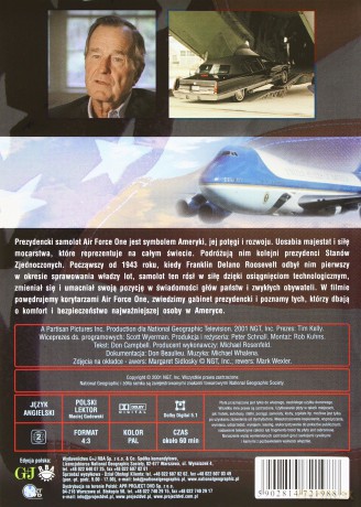 National Geographic: Air Force One. Prezydencka forteca [DVD]