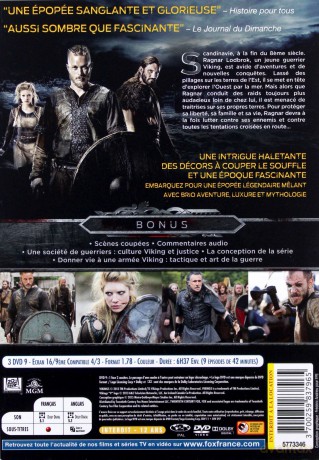 Vikings Season 1 (Wikingowie) [BOX] [3DVD]