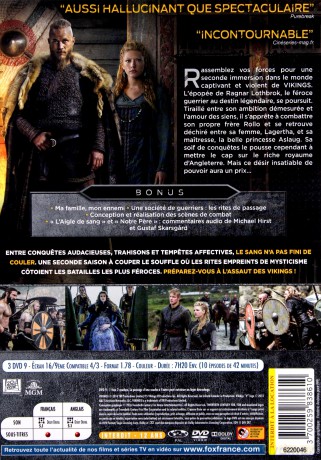 Vikings Season 2 (Wikingowie) [BOX] [3DVD]