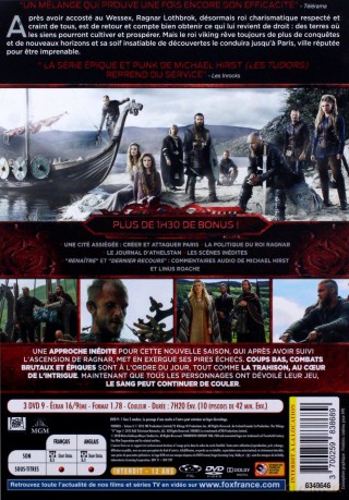 Vikings Season 3 (Wikingowie) [BOX] [3DVD]