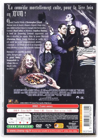 The Addams Family (Rodzina Addamsów) [DVD]
