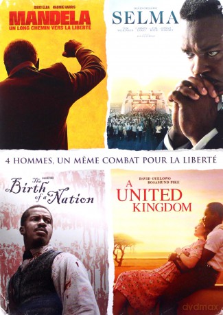 Mandela / Selma / The Birth of a Nation / A United Kingdom [BOX] [4DVD]