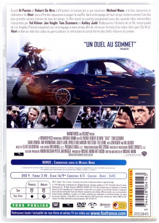Heat (Gorączka) [DVD]