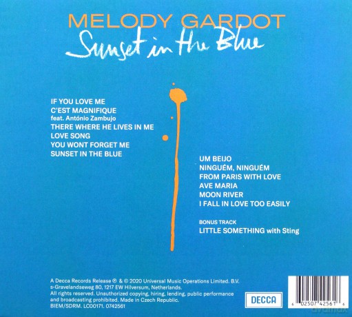 Melody Gardot: Sunset In The Blue [CD]