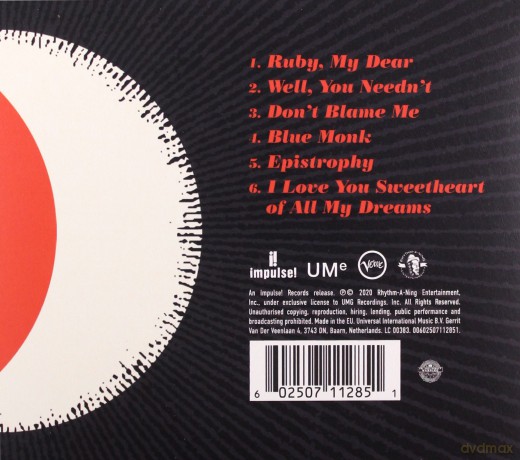 Thelonious Monk: Palo Alto [CD]