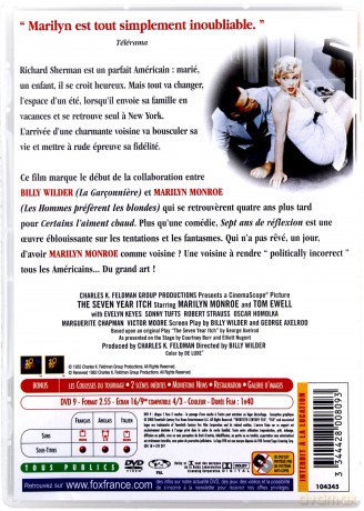 The Seven Year Itch (Słomiany wdowiec) [DVD]