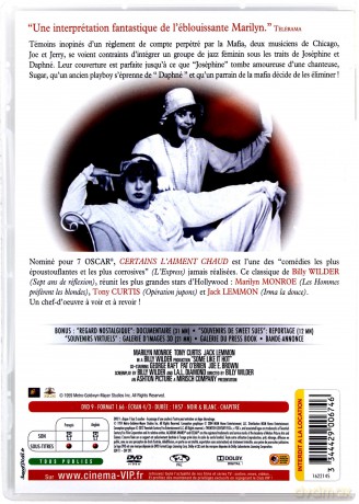 Some Like It Hot (Pół żartem, pół serio) [DVD]