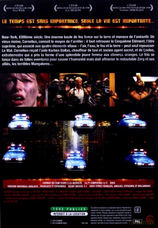 The Fifth Element (Piąty Element) [DVD]