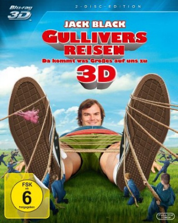 Gulliver's Travels (Podróże Guliwera) [Blu-Ray 3D]+[Blu-Ray]