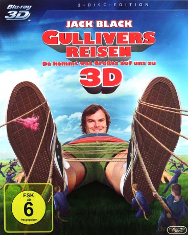 Gulliver's Travels (Podróże Guliwera) [Blu-Ray 3D]+[Blu-Ray]
