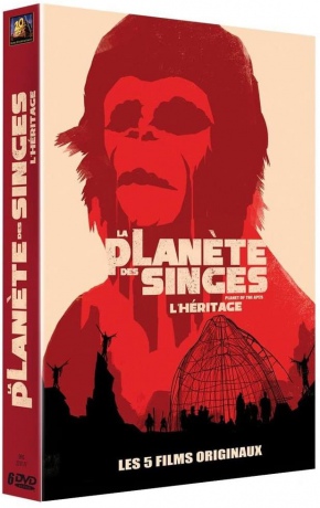 Planet of the Apes Collection (Planeta Małp) [BOX] [6DVD]