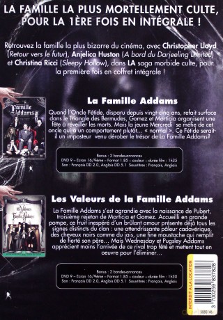 The Addams Family 1-2 (Rodzina Adamsów 1-2) [BOX] [2DVD]