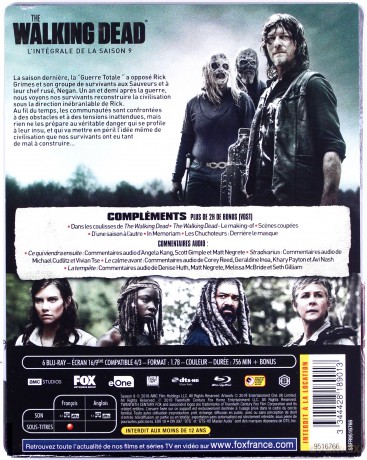 The Walking Dead: Season 9 (Żywe Trupy) (steelbook) [6xBlu-Ray]