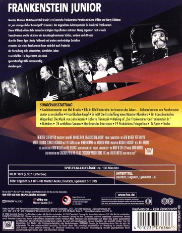 Young Frankenstein (Młody Frankenstein) [Blu-Ray]