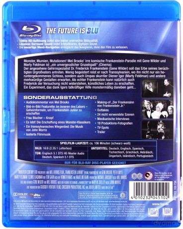 Young Frankenstein (Młody Frankenstein) [Blu-Ray]