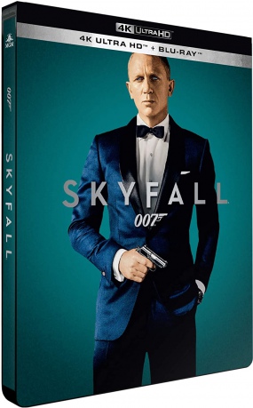 007 James Bond Skyfall (steelbook) [Blu-Ray 4K]+[Blu-Ray]