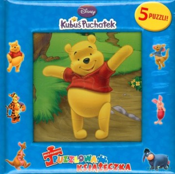 Kubuś Puchatek Puzzlowa Książeczka (twarda) [KSIĄŻKA]