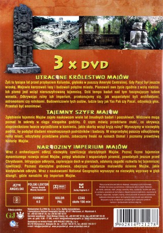National Geographic: Tajemnice Majów [BOX] [3DVD]