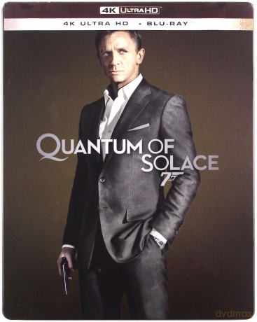 007 James Bond Quantum of Solace (steelbook) [Blu-Ray 4K]+[Blu-Ray]