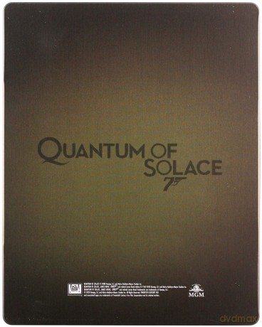 007 James Bond Quantum of Solace (steelbook) [Blu-Ray 4K]+[Blu-Ray]