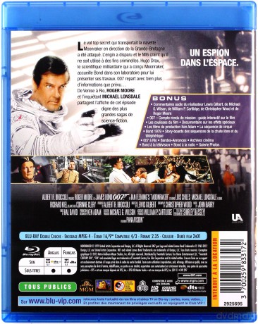 007 James Bond Moonraker [Blu-Ray]
