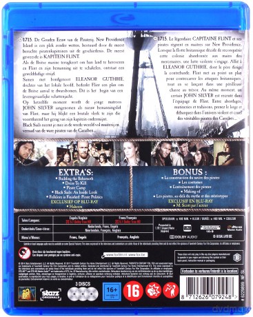 Black Sails Season 1 (Piraci) [Blu-Ray]