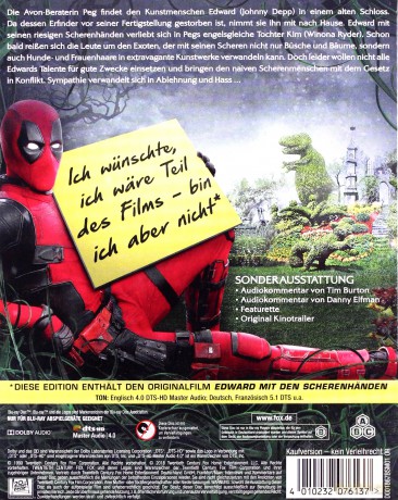 Edward Nożycoręki [Blu-Ray]