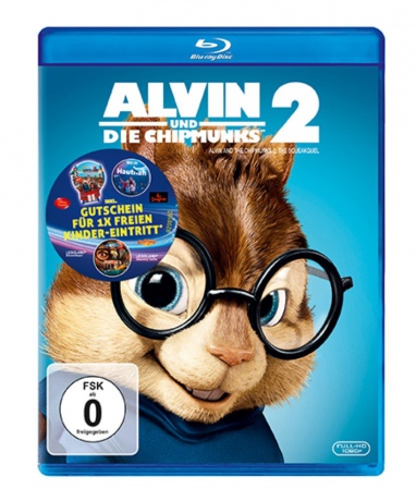 Alvin and the Chipmunks: The Squeakquel (Alvin i wiewiórki 2) [Blu-Ray]