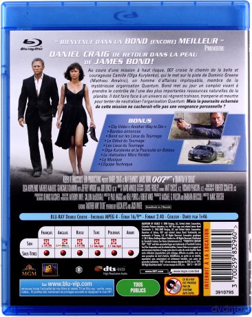 007 James Bond Quantum of Solace [Blu-Ray]