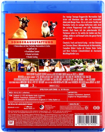 Marmaduke (Pies na fali) [Blu-Ray]