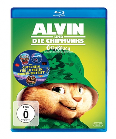 Alvin and the Chipmunks: Chipwrecked (Alvin i wiewiórki 3) [Blu-Ray]