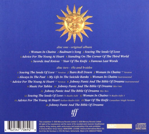 Tears For Fears: The Seeds Of Love (Deluxe) [2CD]