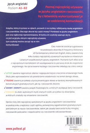 144 najważniejsze angielskie rzeczowniki - A. Drummer, A. Laszuk [KSIĄŻKA]