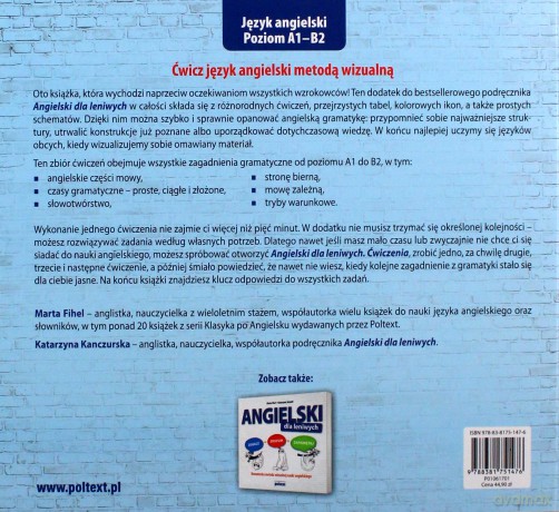 Angielski dla leniwych. Ćwiczenia - Marta Fihel, Katarzyna Kanczurska [KSIĄŻKA]